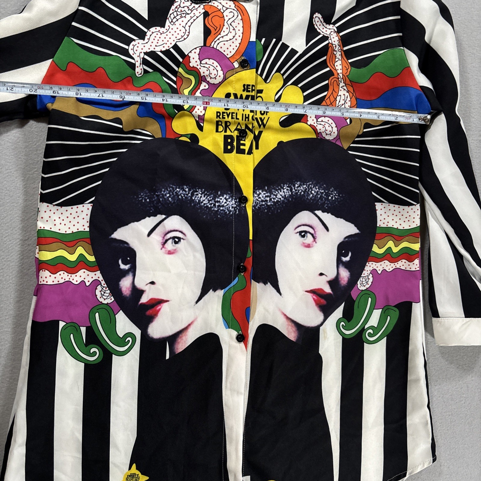 Sephora Mod Vintage Shirt Dress Smock XL