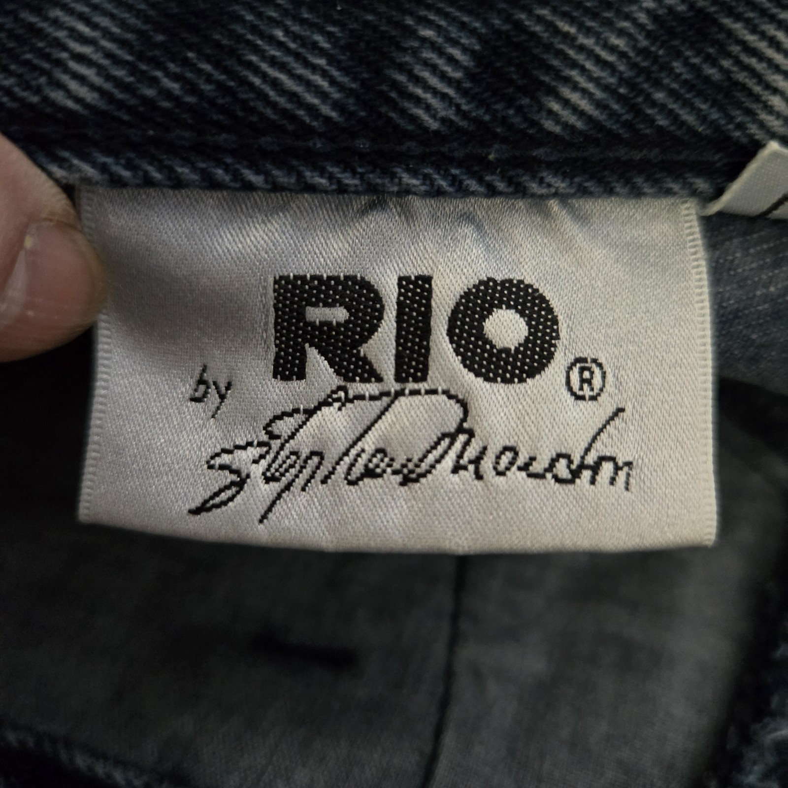 VINTAGE Rio by Stephen Mardon Womens 9 Mom Jeans High Waist Y2K Tapered 100% Cot