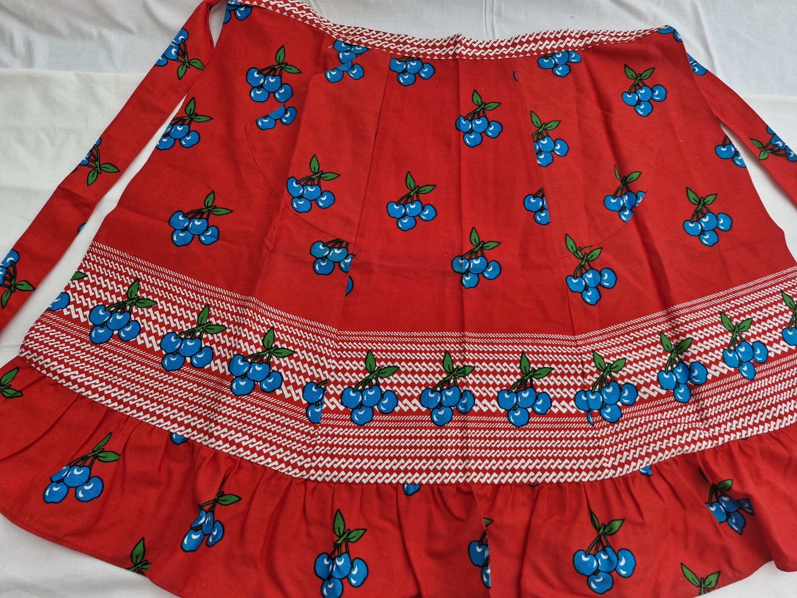 6 x Vintage Half Aprons Bundle | 60s 70s | Cotton Floral Retro