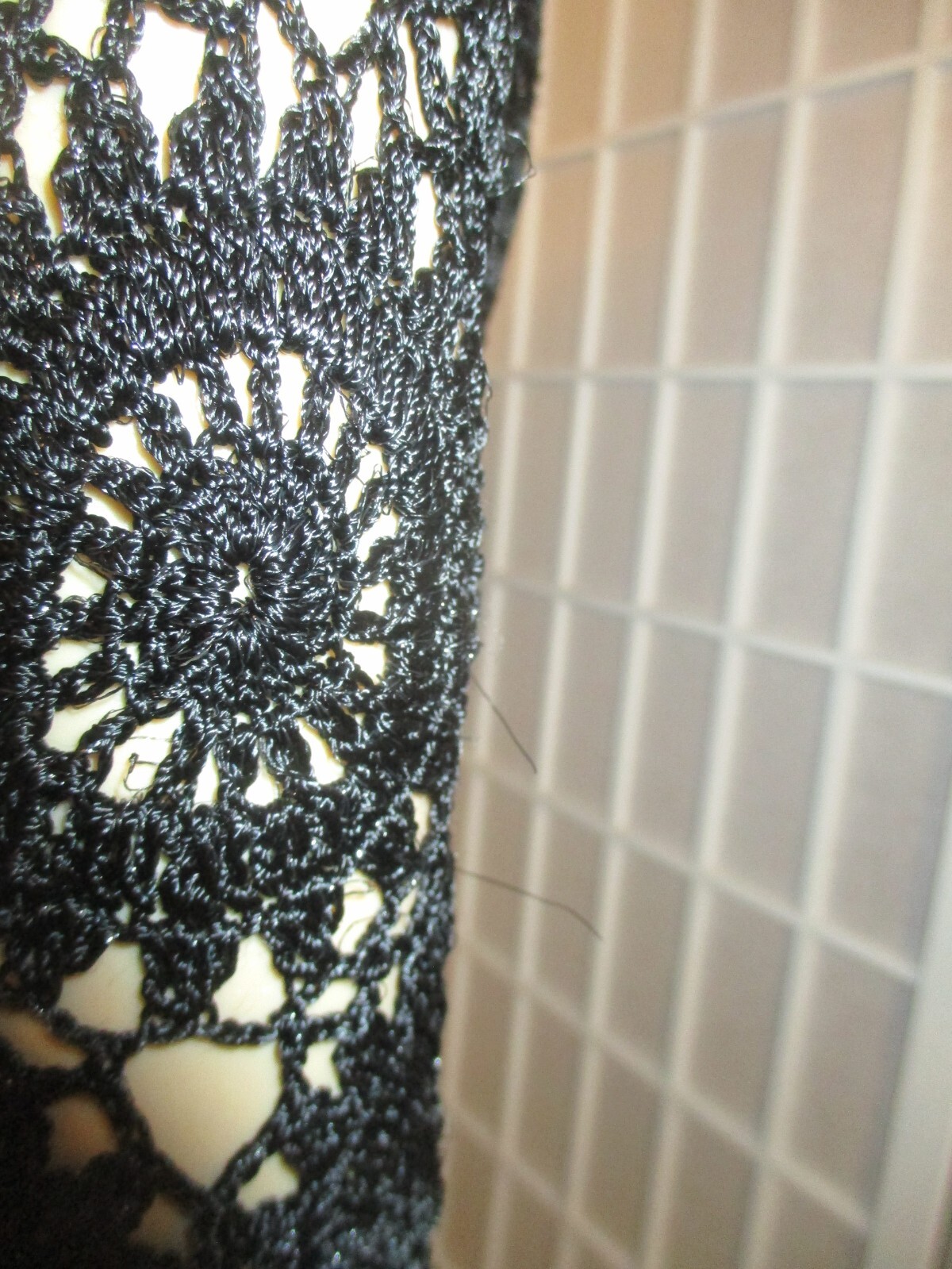 Joseph A vintage old stock crochet tunic sweater top
