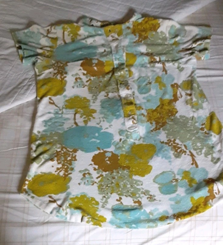 Vtg White Stag Beach Pool Swimsuit Terry Cloth Cover Up Ladies M