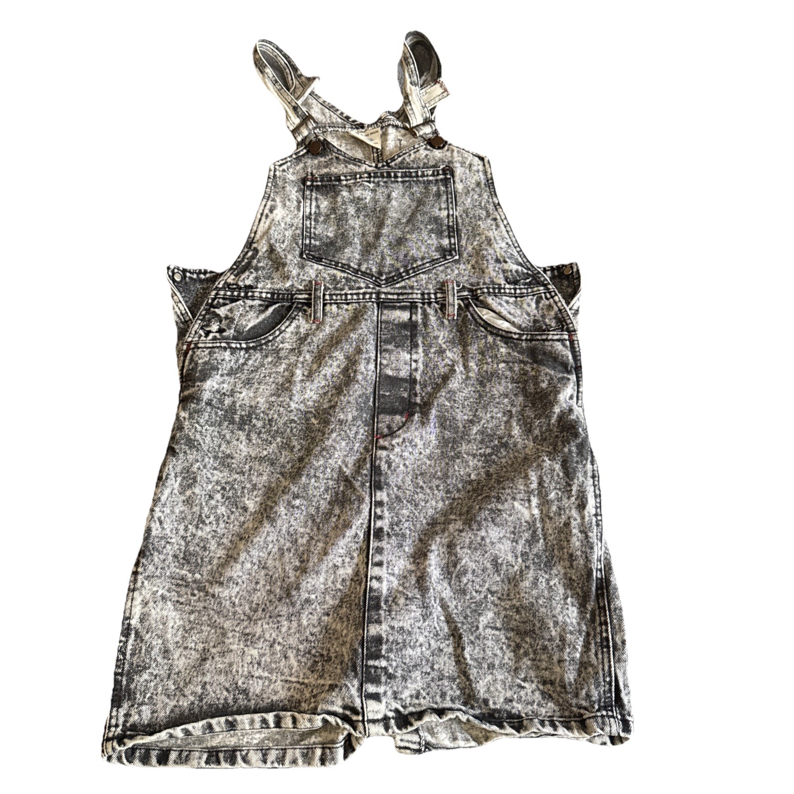 Vintage Made in The Shade Denim Jumper Jrs Side 9 Stonewashed Dusted Denim