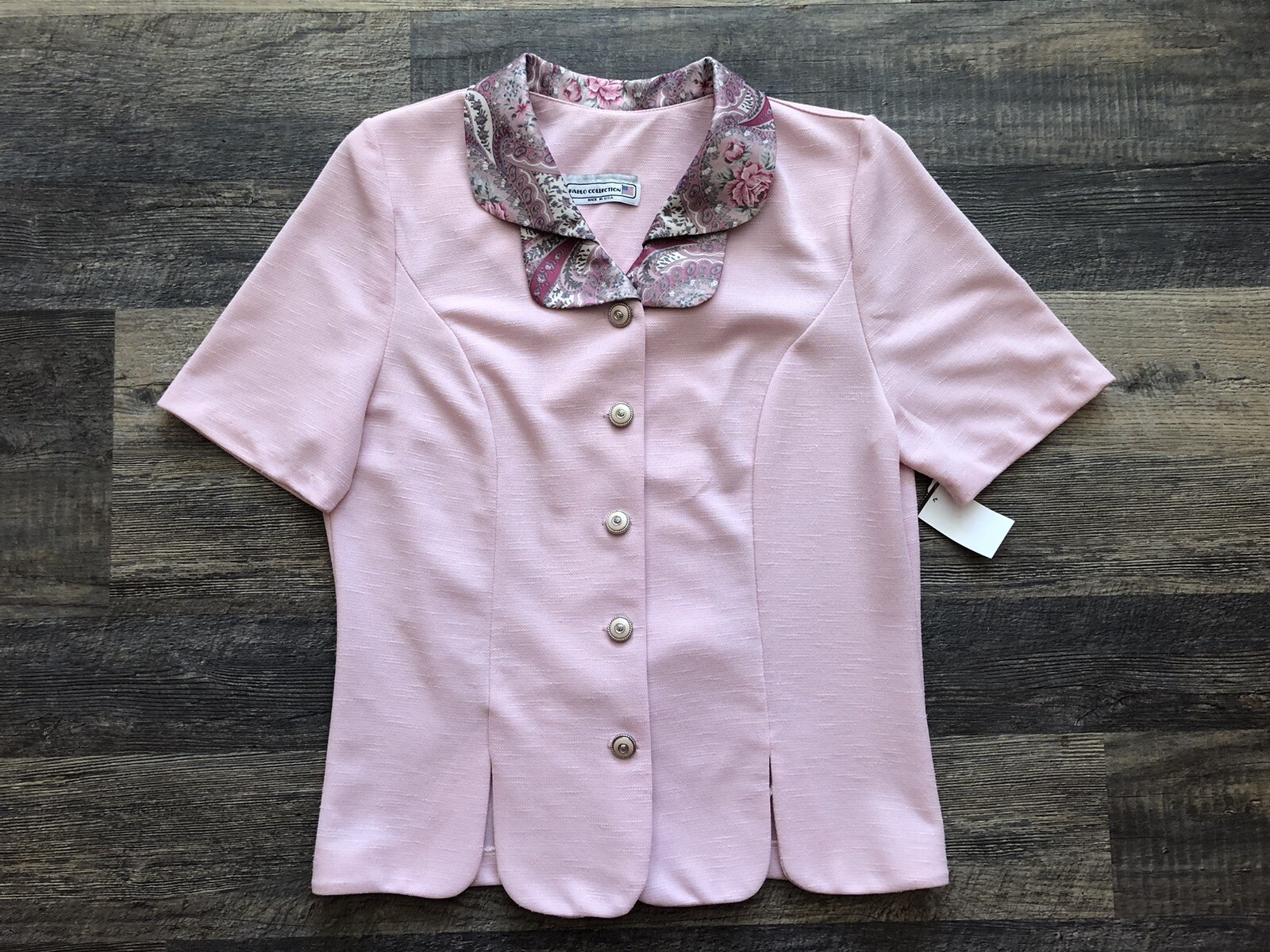 1980’s Vintage Pablo Collection Vintage Suit Coat/Jacket Pretty In Pink