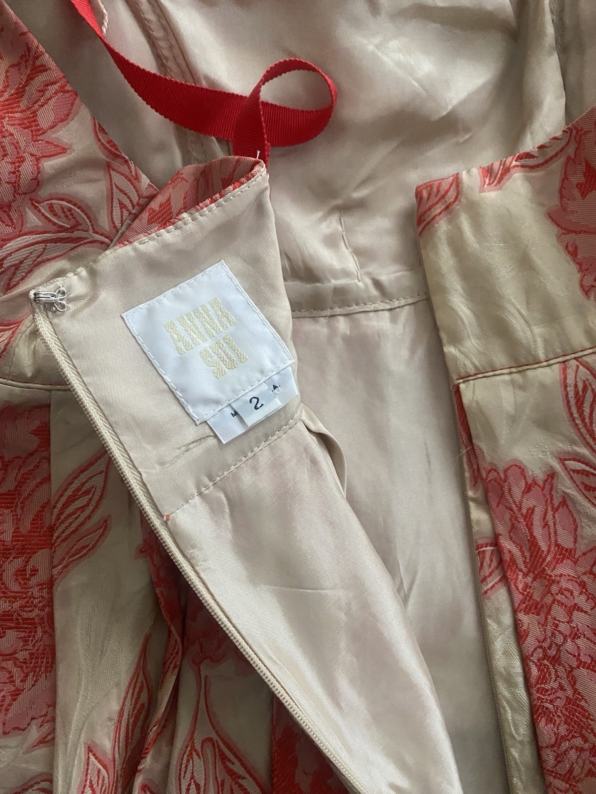 Vintage Anna Sui Dress Size 2 Never Worn