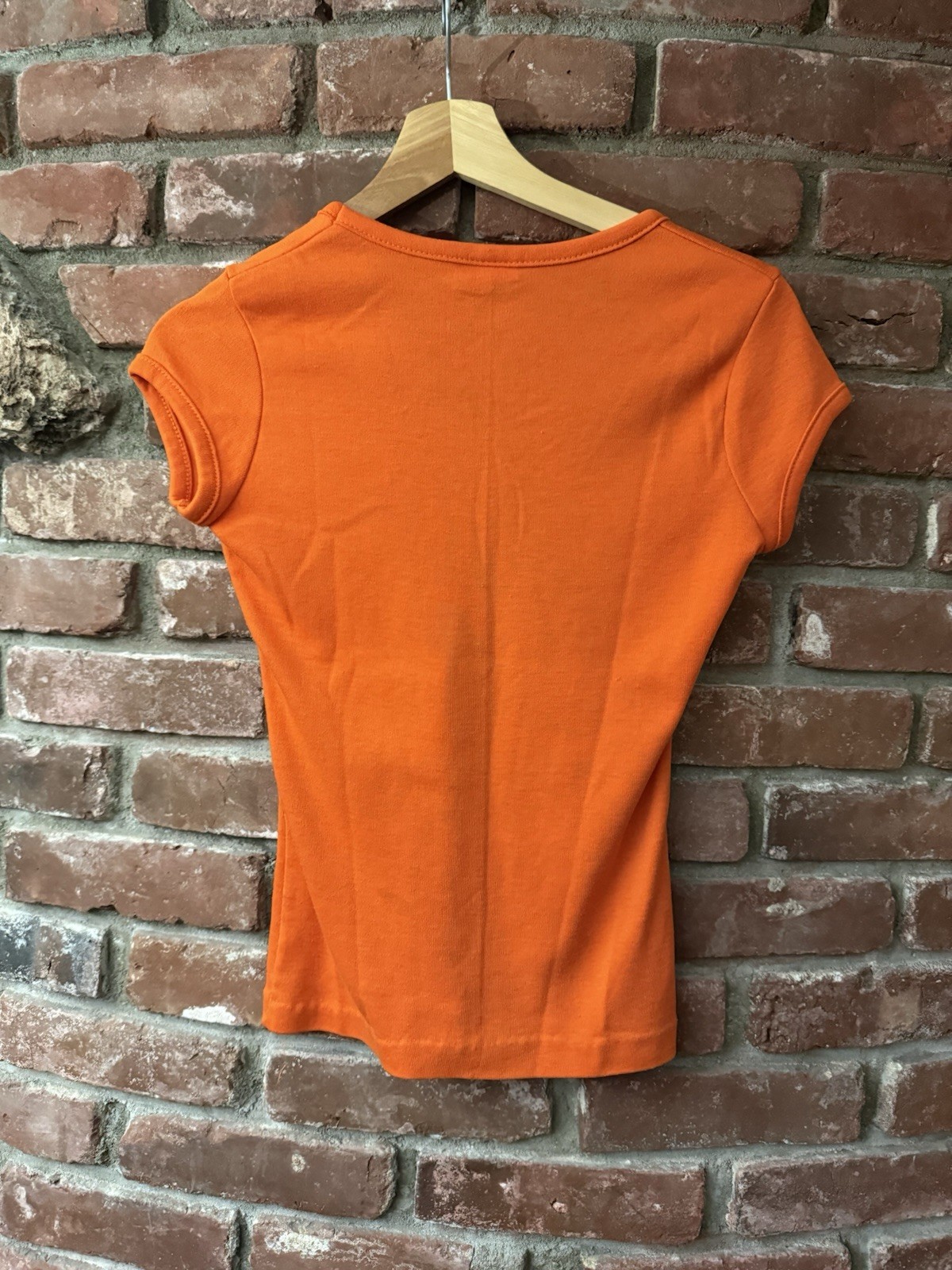 Vintage 70s 80s Ganchos Mexican Food V Neck Top Shirt M/S