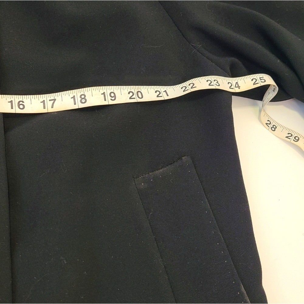 Smith ogren vintage black fleece coat with buttons and pockets size 2X