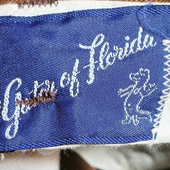 Gator of Florida Chocolate Brown Wide Leg Trousers Women’s Size 11 G vintage