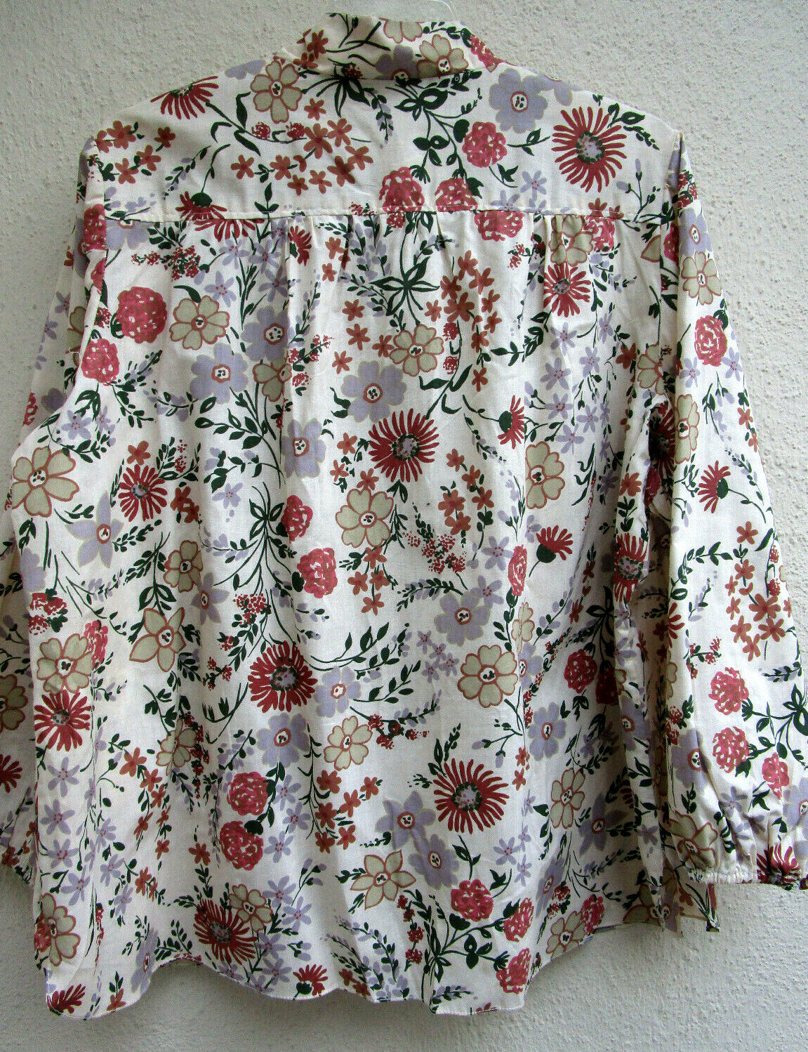 VTG 80’s..ROAMANS..COT/POL..FLORAL…BLOUSE..NEW..PLUS sz 48