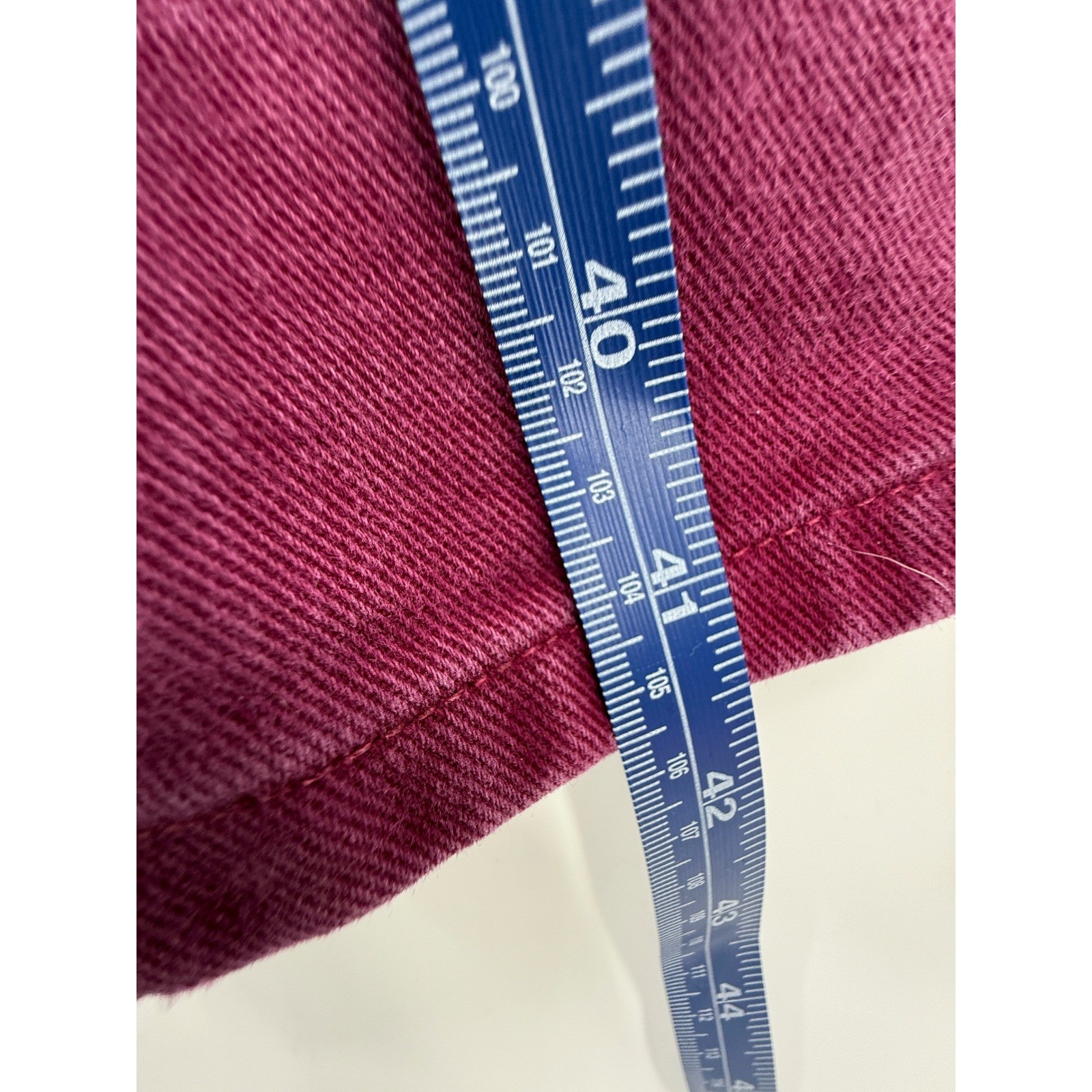 Bonjour Jeans Pants Women 12 Burgundy High Rise Tapered Leg Vintage 90s Denim