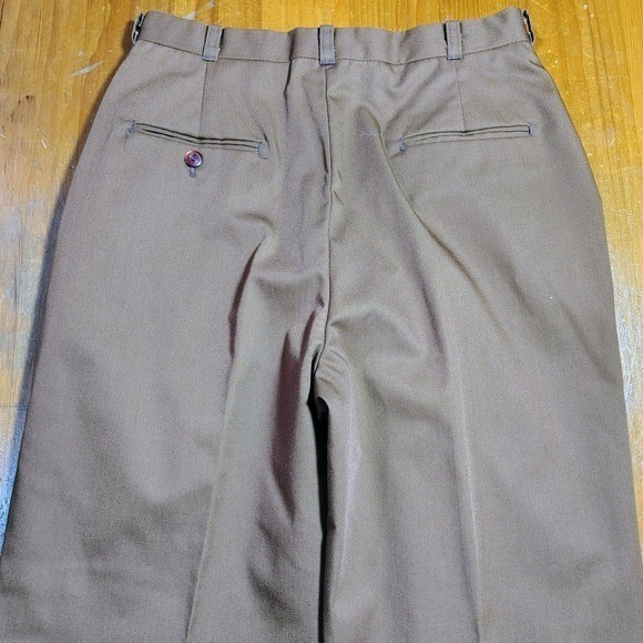 Gator of Florida Chocolate Brown Wide Leg Trousers Women’s Size 11 G vintage