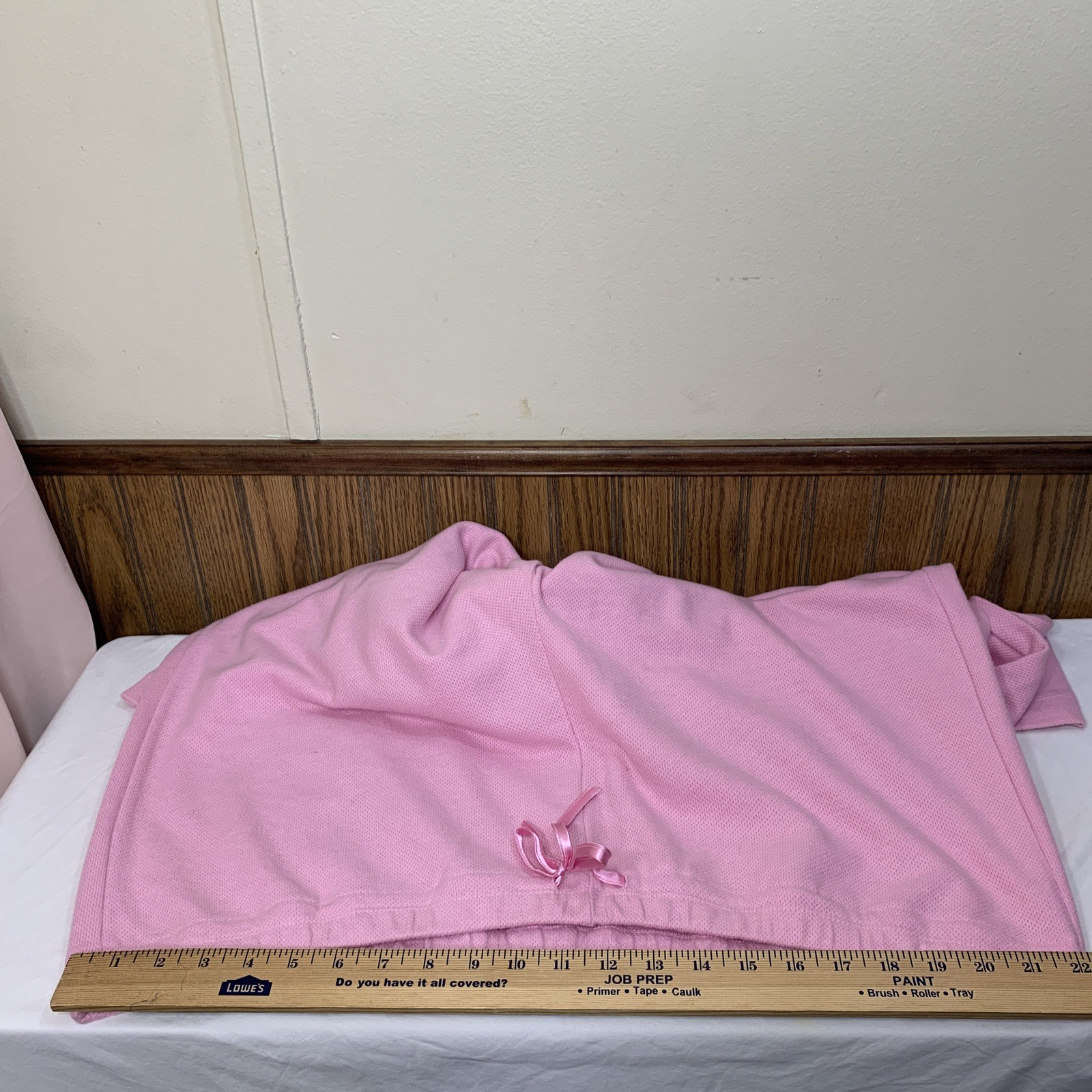 Vintage Lounge Set Pajamas XXL Soft Textured Knit V Neck Pull On Pants 2pc