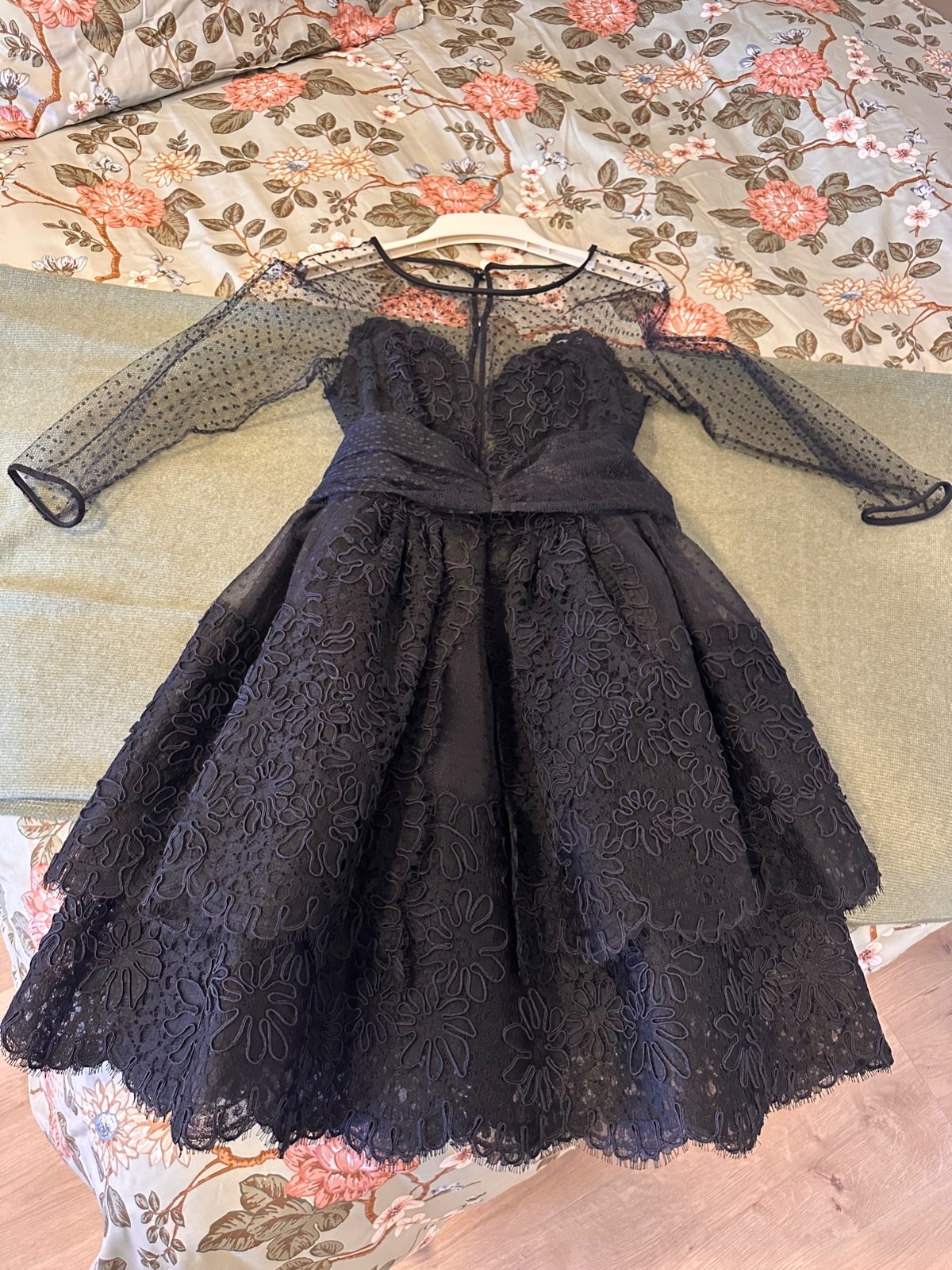 Vintage designer cocktail dress Christian Lacroix