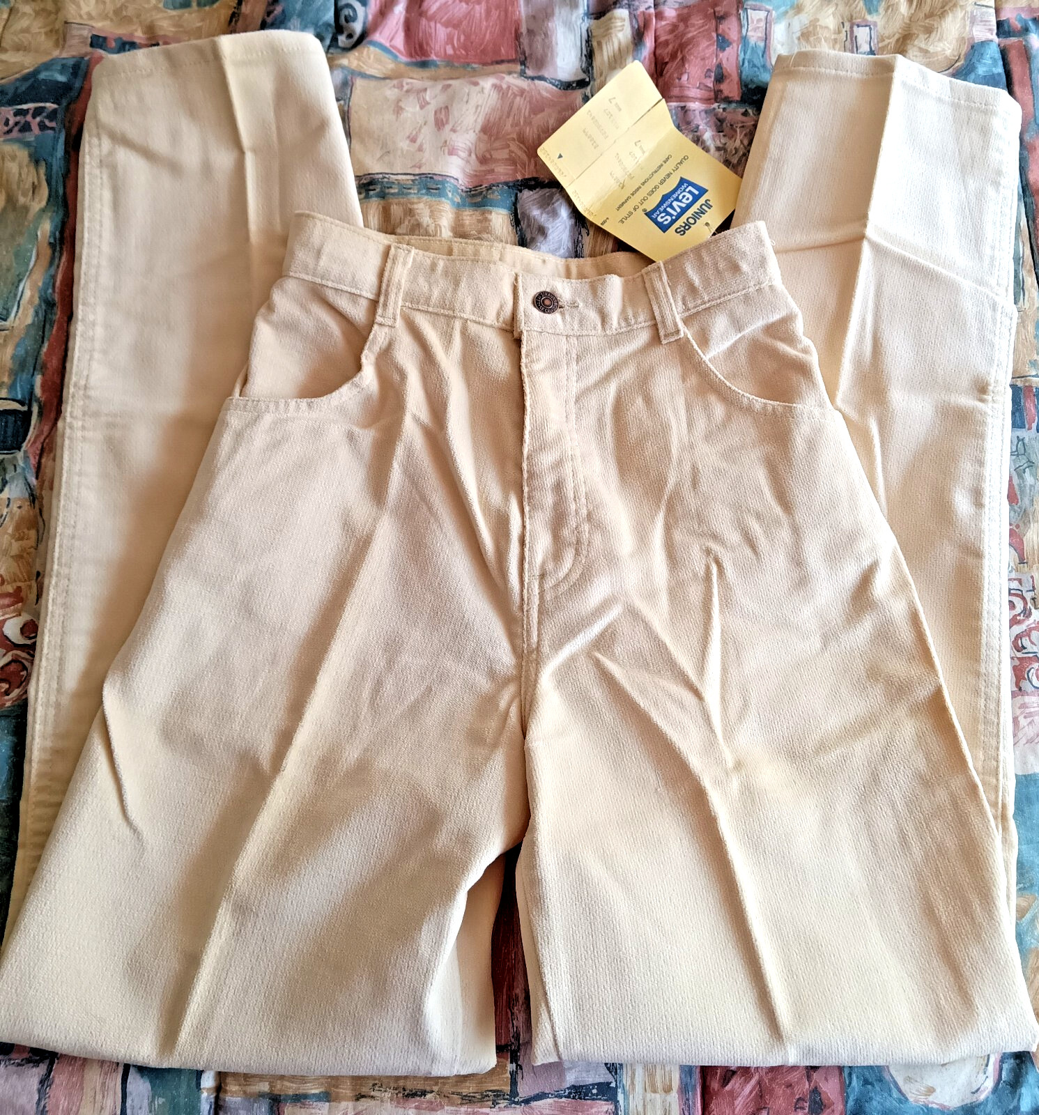 1970’s Levi’s Juniors Pants RARE PATCH San Francisco Co. Sales Tags NEW
