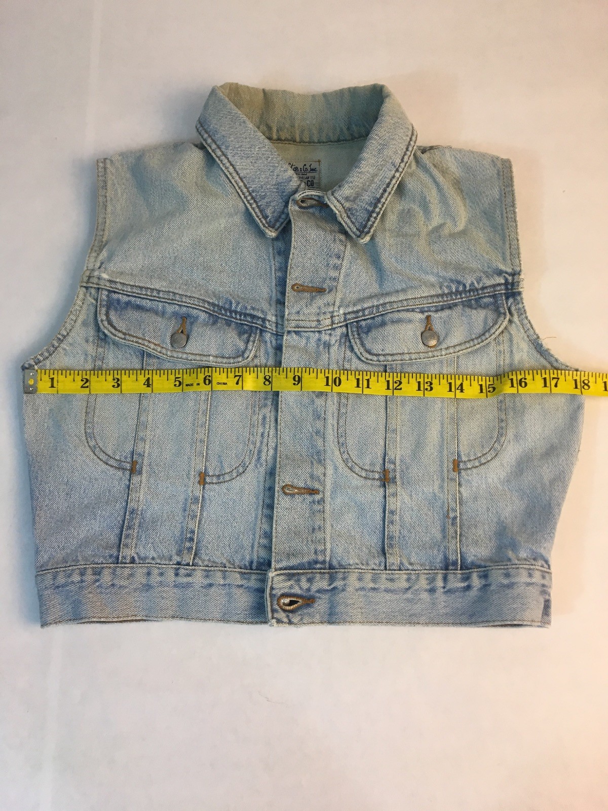 Vintage Denim Big Star & Co. Women’s S Jean Vest