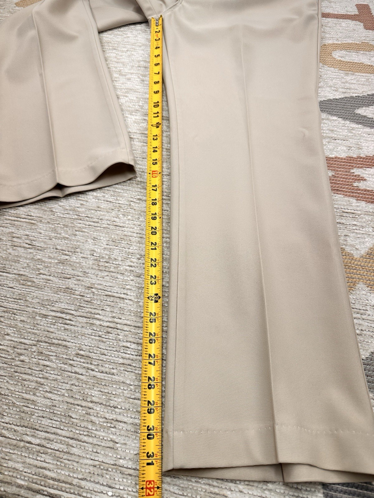 Vintage Time Out West 70’s Polyester Disco Era Pants By Farah Size 38×31.5