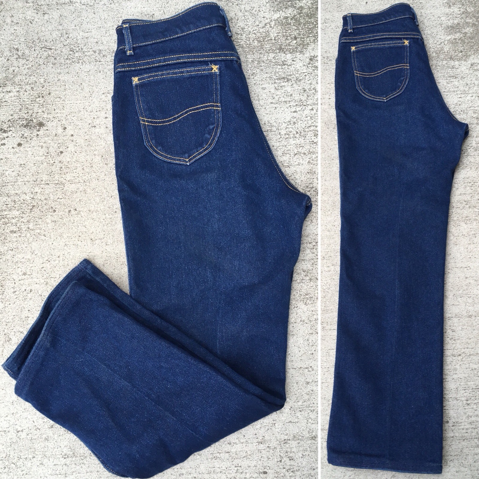 Vintage Lee Riders Jeans High Waist Made In USA Sz 14 30 Waist Up To 31