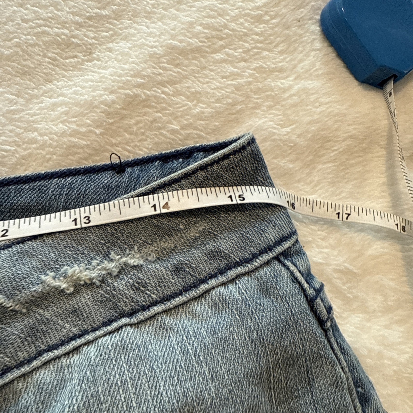 Vintage Baby Phat Capri Pants Distressed Silver Pearls Rhinestones Cat Size 7