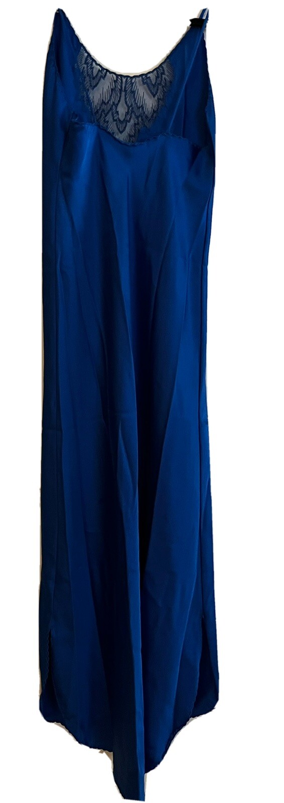 Vintage Ralph Montenero for Blanche Long Royal Blue Negligée Size S