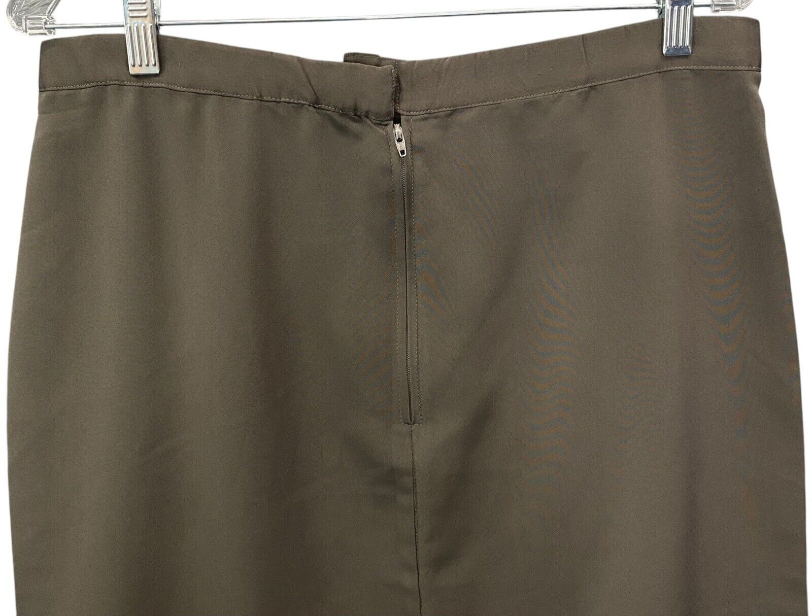 Vtg DONNA MORGAN Women Blazer Skirt Set Sz 11/12 Purple Green Event Party 72-6