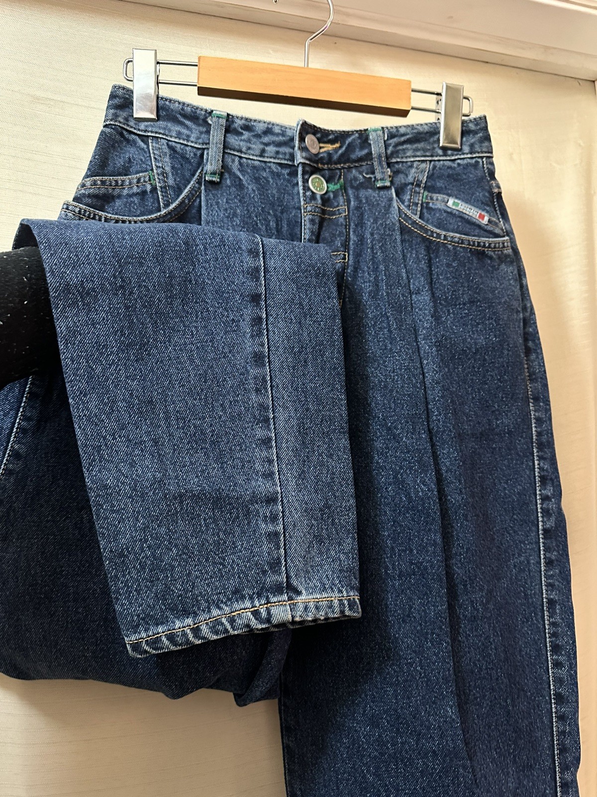 Vintage Edwin Italian Baggy Deadstock Jeans NWT Tapered Mom Women’s Size 28