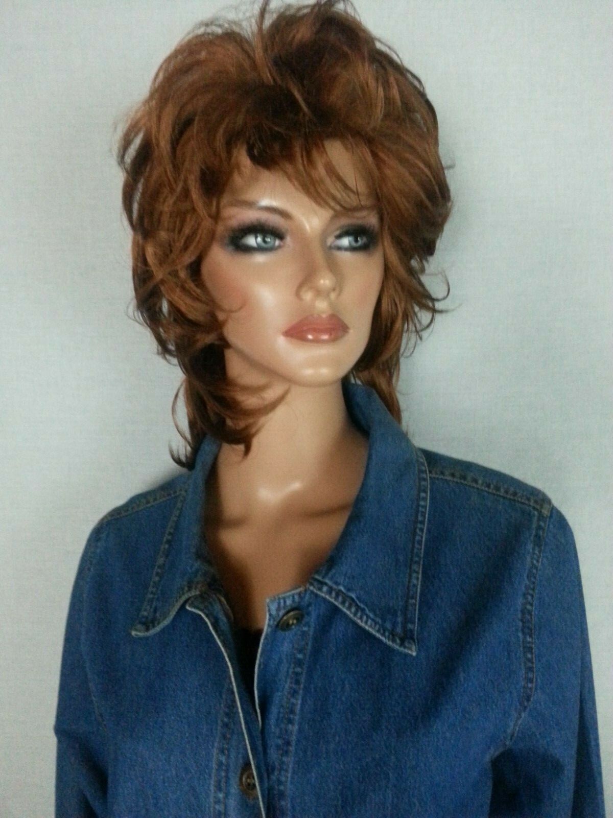 Vtg Women Blair Blue Jean Denim Jacket Coat Leaves Embroidery Butterfly Patch M