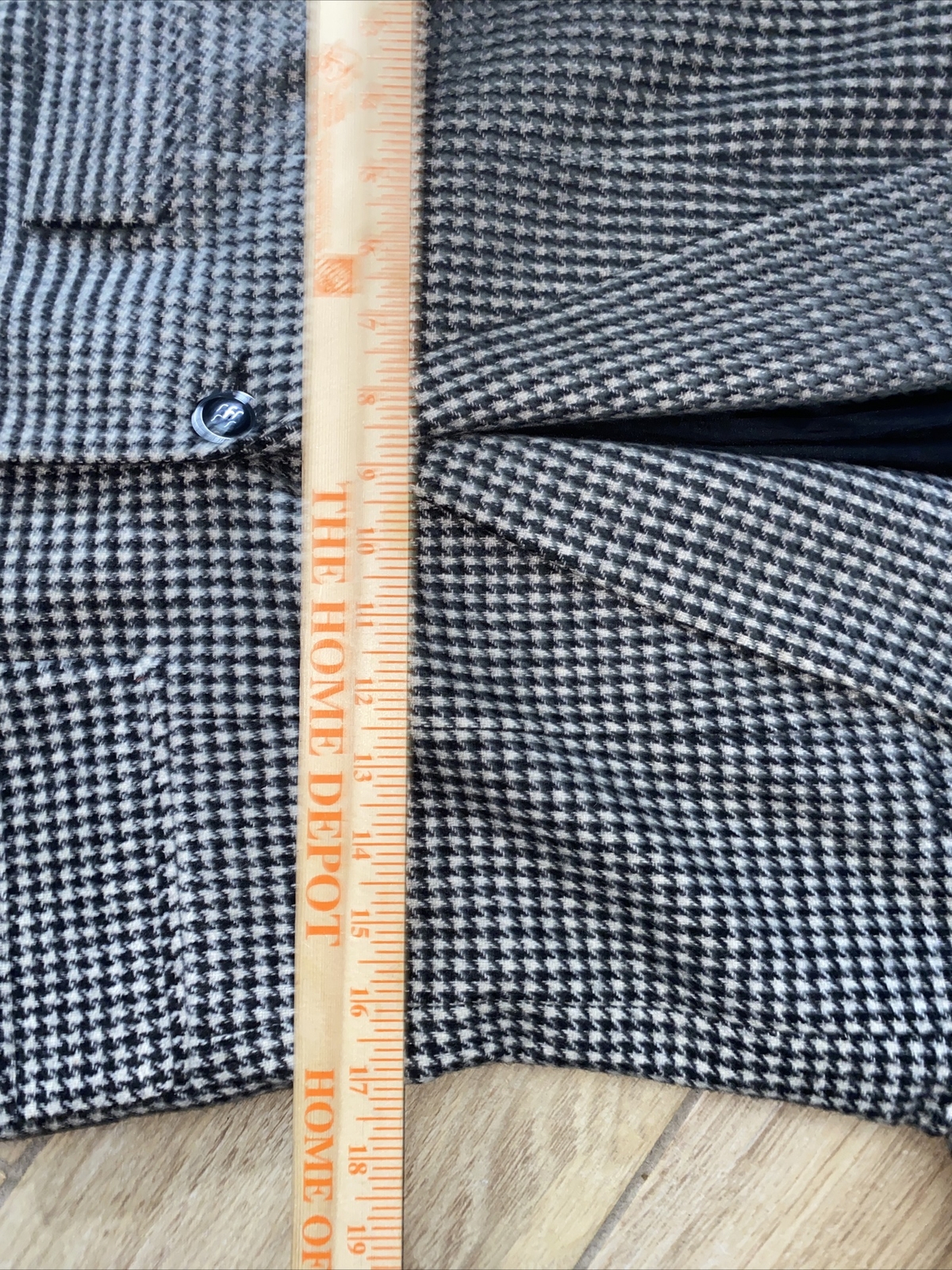 Vintage Adolfo Esprit Houndstooth Blazer Med plc✯