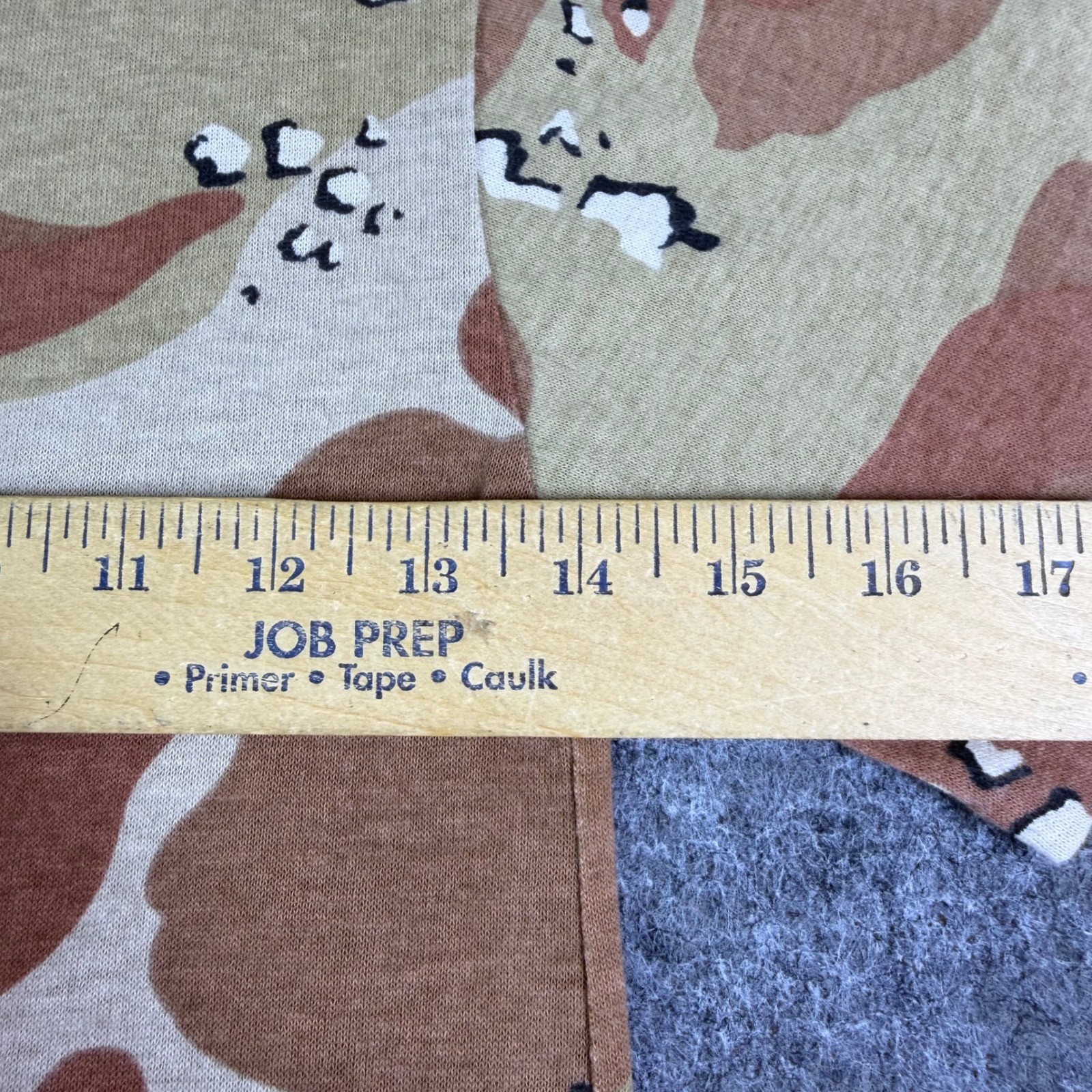 Vintage AHM Desert Camo T-Shirt Chocolate Chip Camouflage Made in USA Medium 14