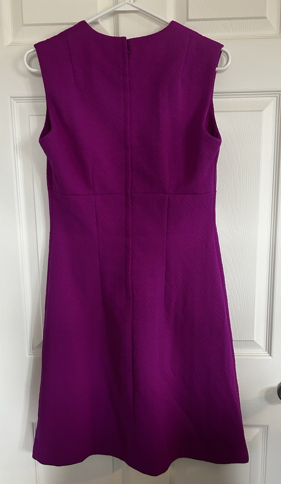 Beautiful V Neck Purple Dress. Size And Brand Unknown. See photos