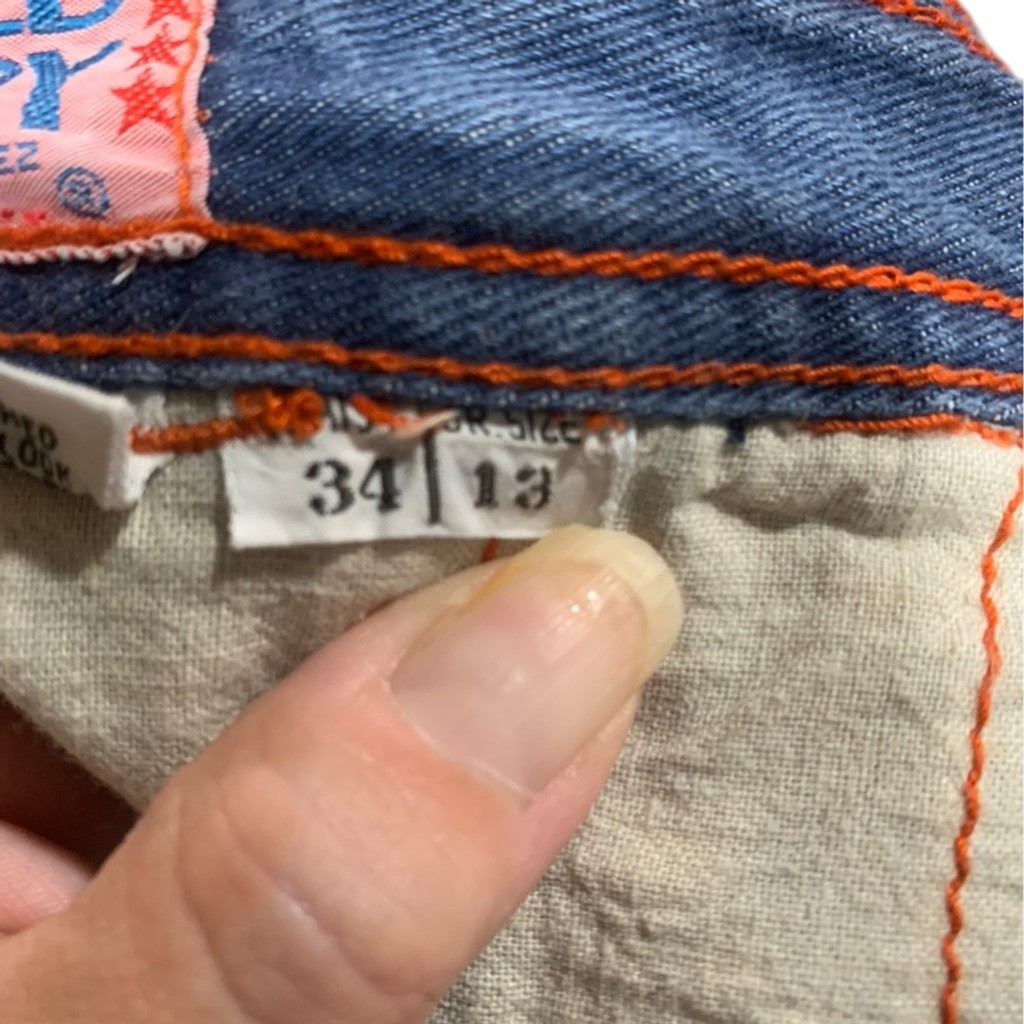 Vintage 70’s Faded Glory by Appendagez bell bottom 100% cotton jeans size jr 13