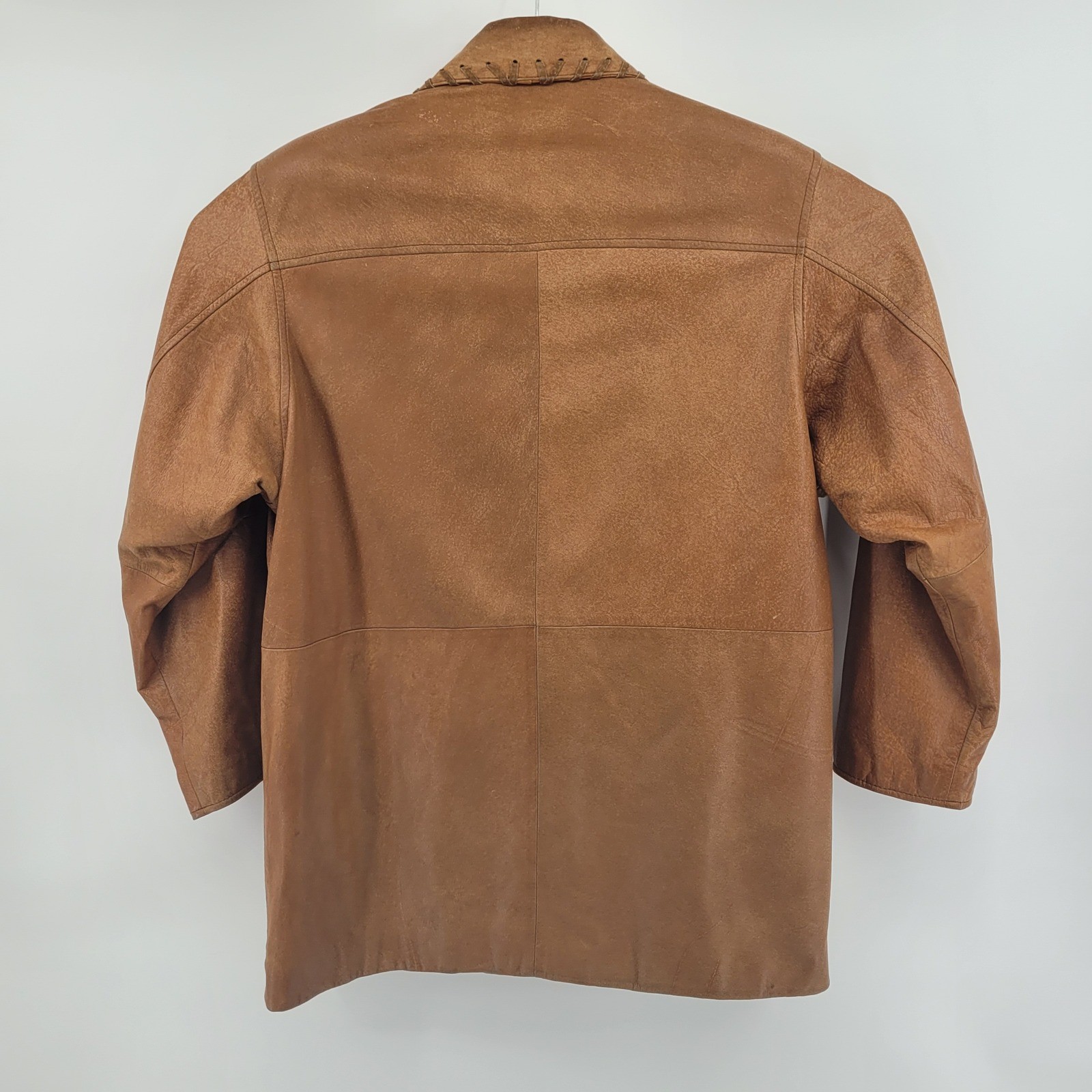 Wilson Adventure Bound Originals Size Medium Brown Suede Leather Blazer Jacket