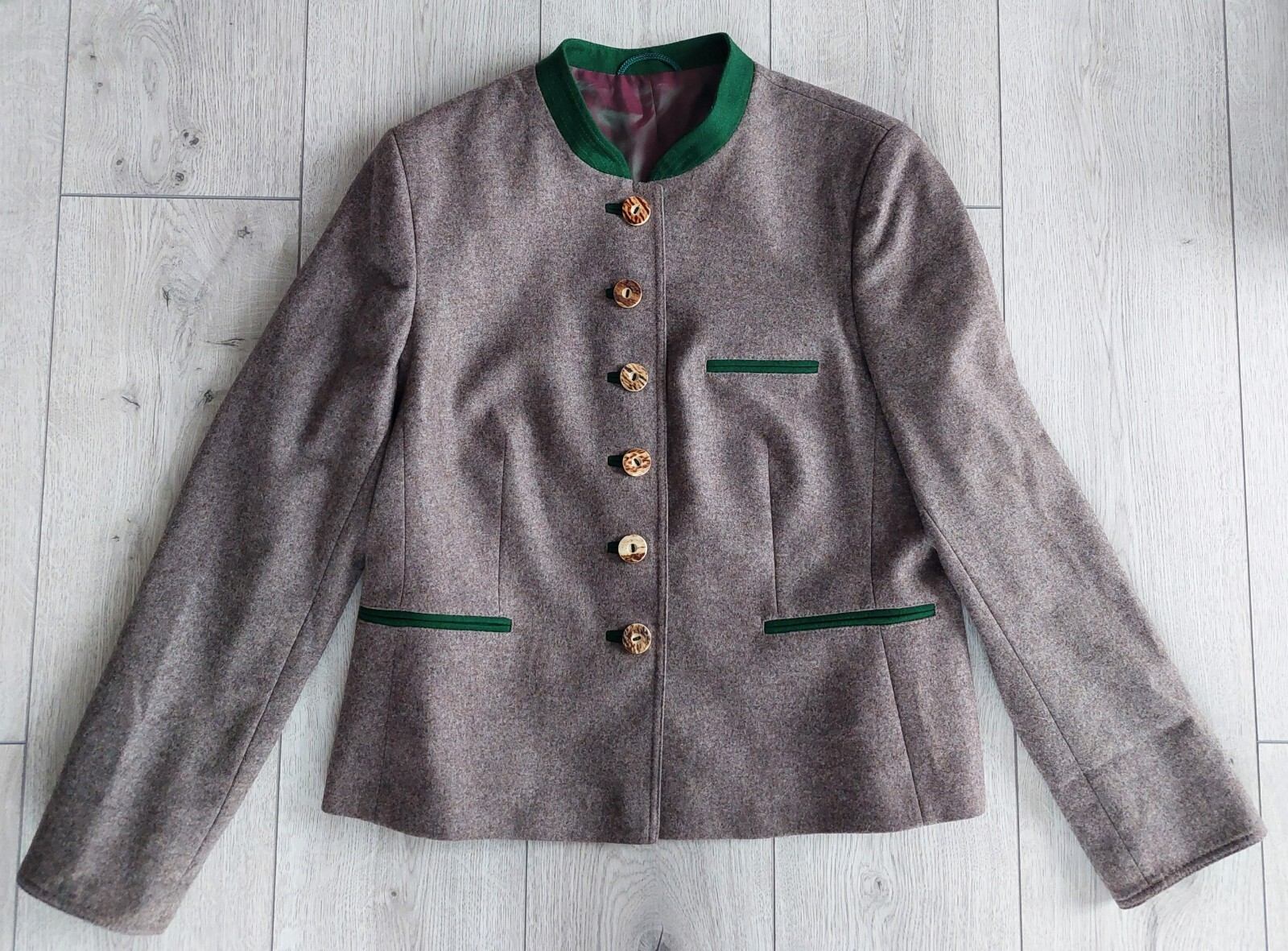 Ethnic Bavarian women’s jacket, size EU 44, UK 18, Grasegger Germany