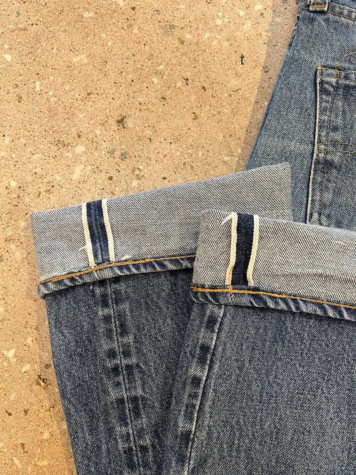 Vintage 1980s Levi’s 501 SELVEDGE jeans Denim 25 Waist