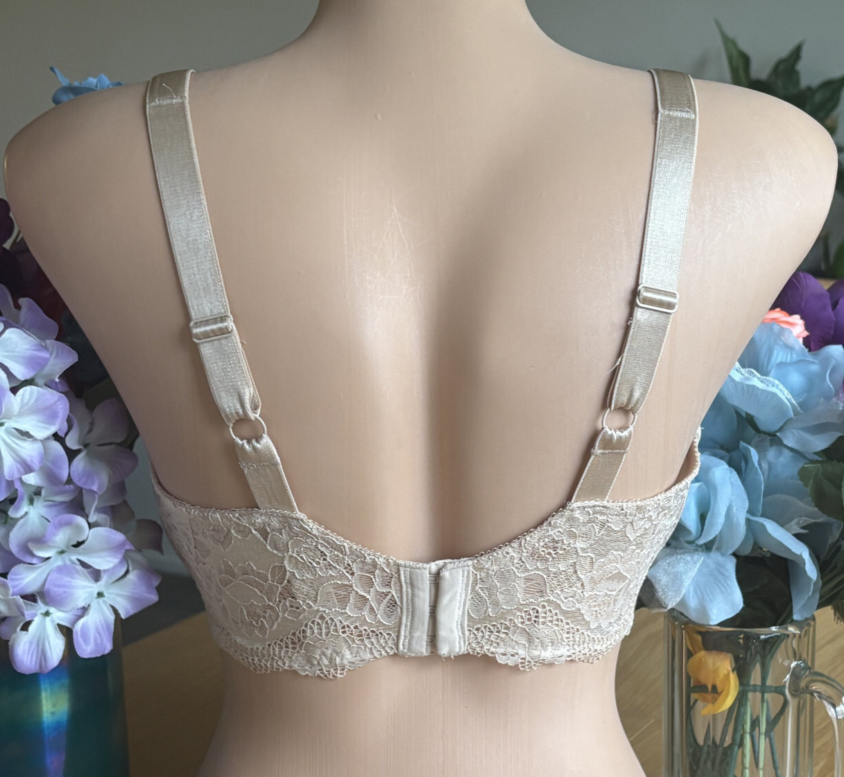 525 WACOAL 36G Ivory Nude INSPIRATION Molded Cup Underwire Bra #855187
