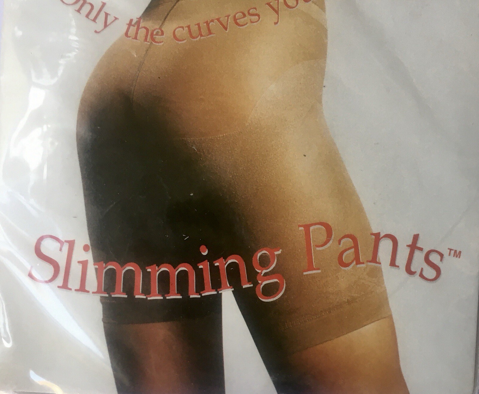 Vintage Pantyhose Slimming Pants Large Natural Pound Ridge Products Tummy Lift