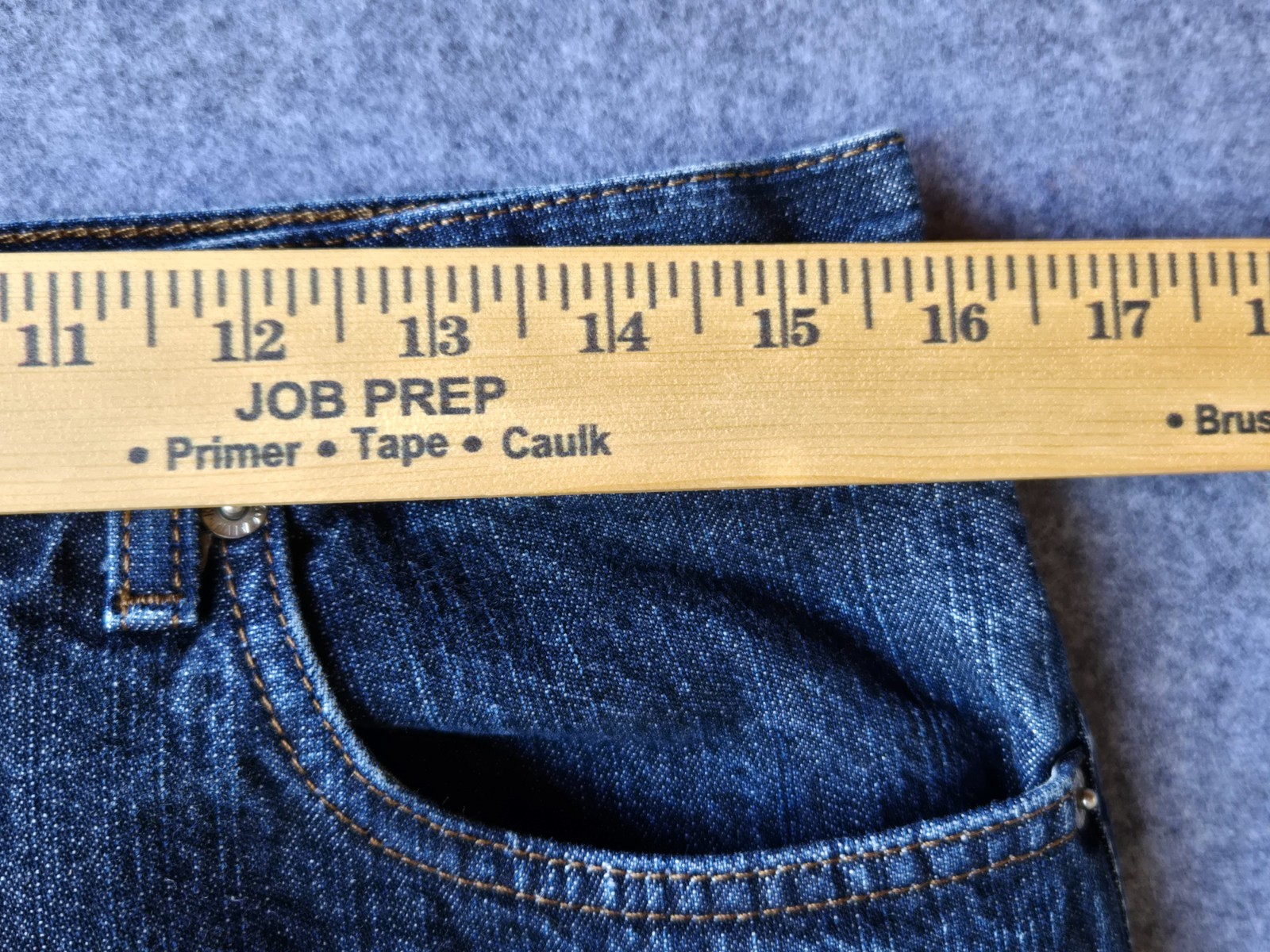 Calvin Klein Jeans Women’s Low Rider Strait Leg Medium Blue Wash Size 10 (32×29)