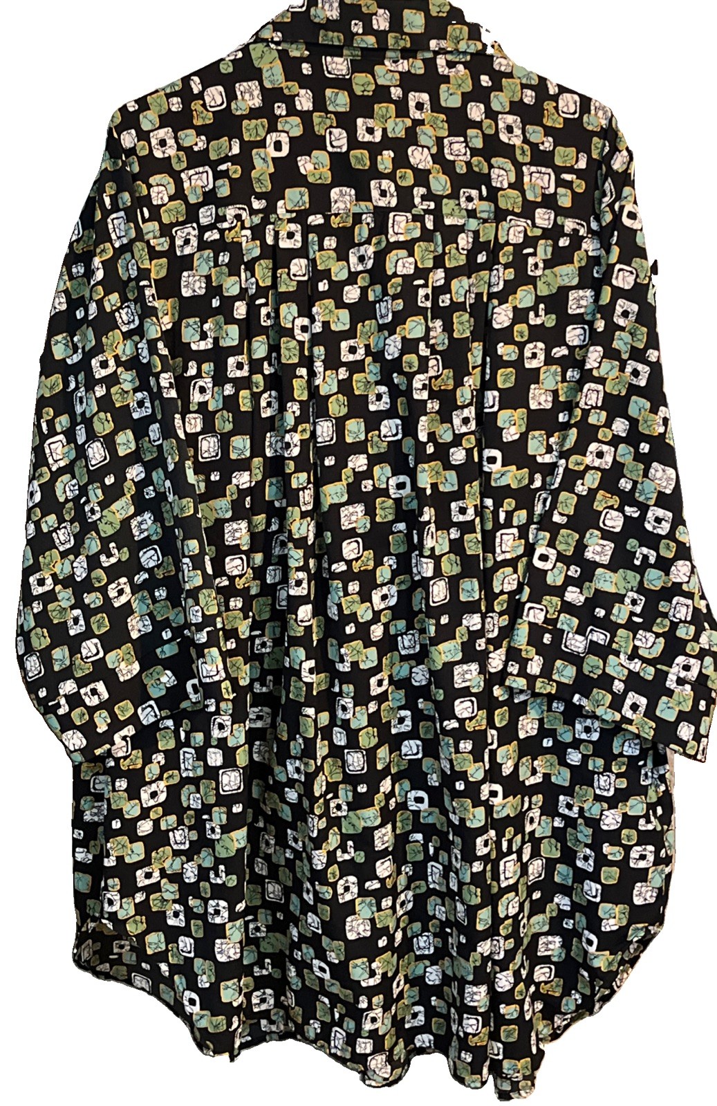 Vintage 80s Mod Maygene Blouse 3-4X Whimsigoth Avant-Garde Minimalist Quirky