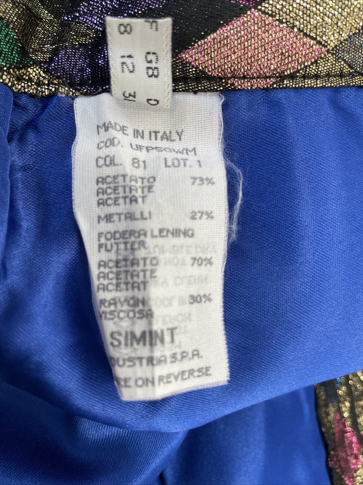 MOSCHINO JEANS PANTALONE DONNA PANT WOMAN VINTAGE JH450