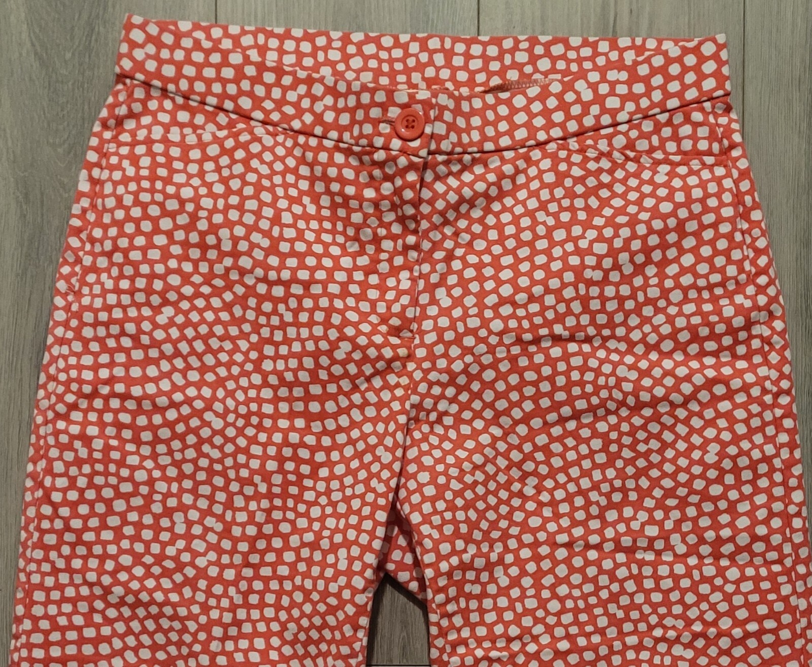 CORAL BAY WOMEN DRESSY CASUAL CAPRI LONG SHORTS SIZE 10 STRETCHY SLACKS PANTS