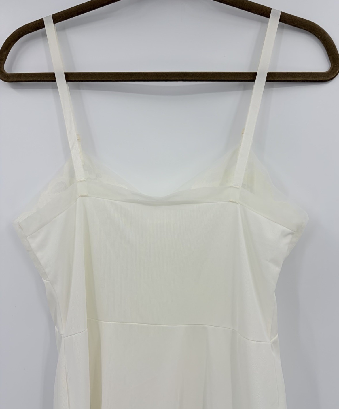 Vintage Stoneswear Satin Lace Lingerie Slip Dress Goth Fairy Whimsygoth 38 Large
