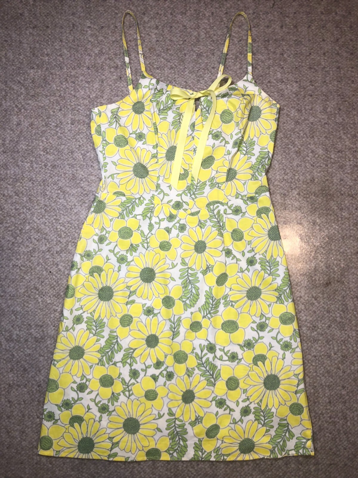 Vintage NWT Frederick’s of Hollywood Women’s Sundress Pull Over Daisy 12 Multi