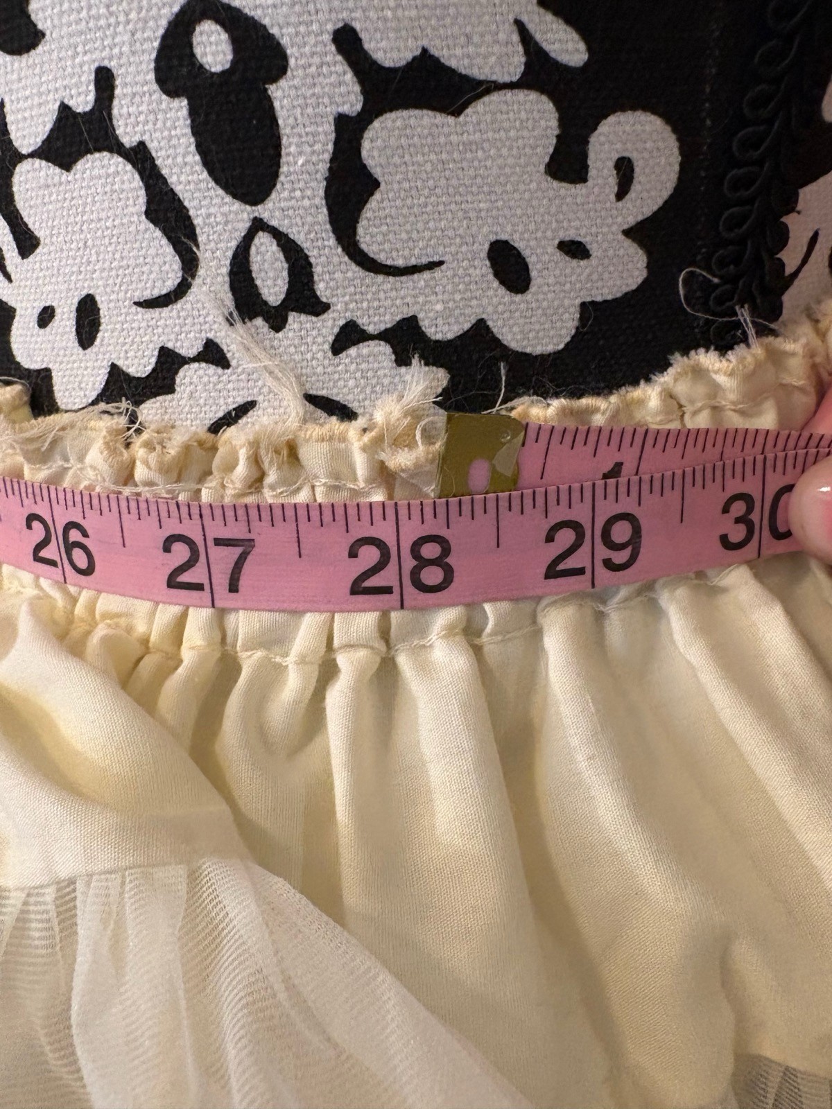 Vtg Malco Modes San Francisco White Square Dancing Petticoat M Rockabilly