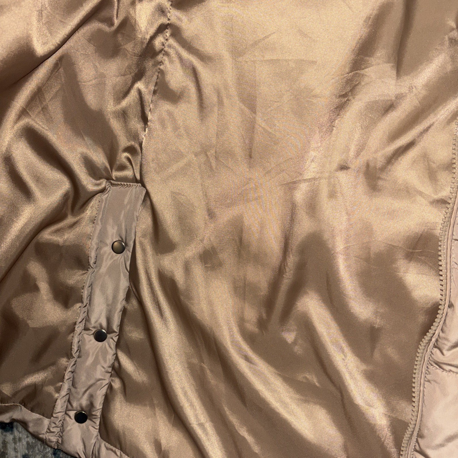 BUNDLE :Khaki Long Vest & Briggs, New York : Vintage Floral Skirt-Sz: M