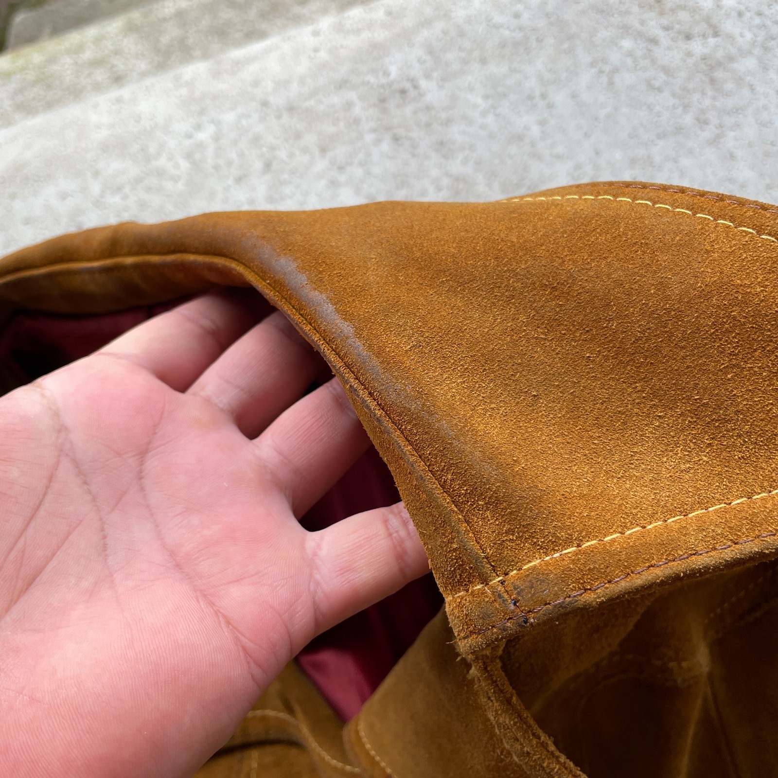VTG 70s Great Things From Canada Suede Leathercraft Tan Coat Women’s Small 11/12