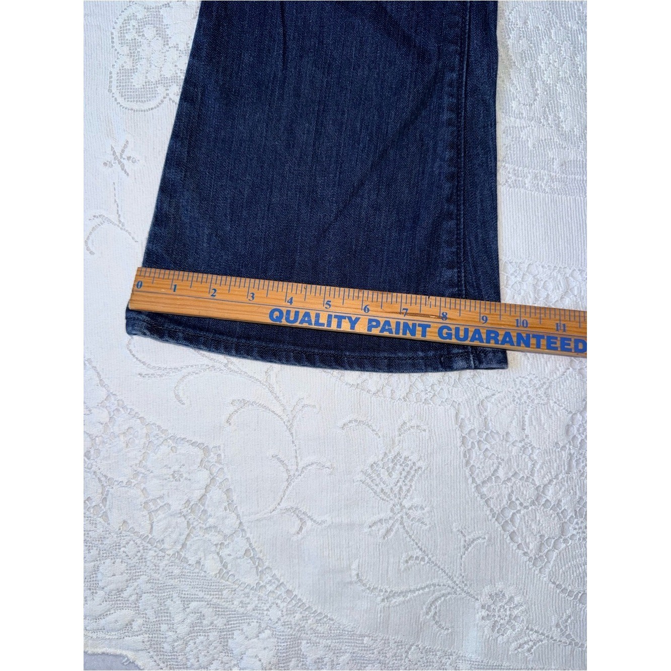 Old Navy The Flirt Bootcut Jeans Size 10 Mid-Rise Dark Wash Holiday 2008 Vintage