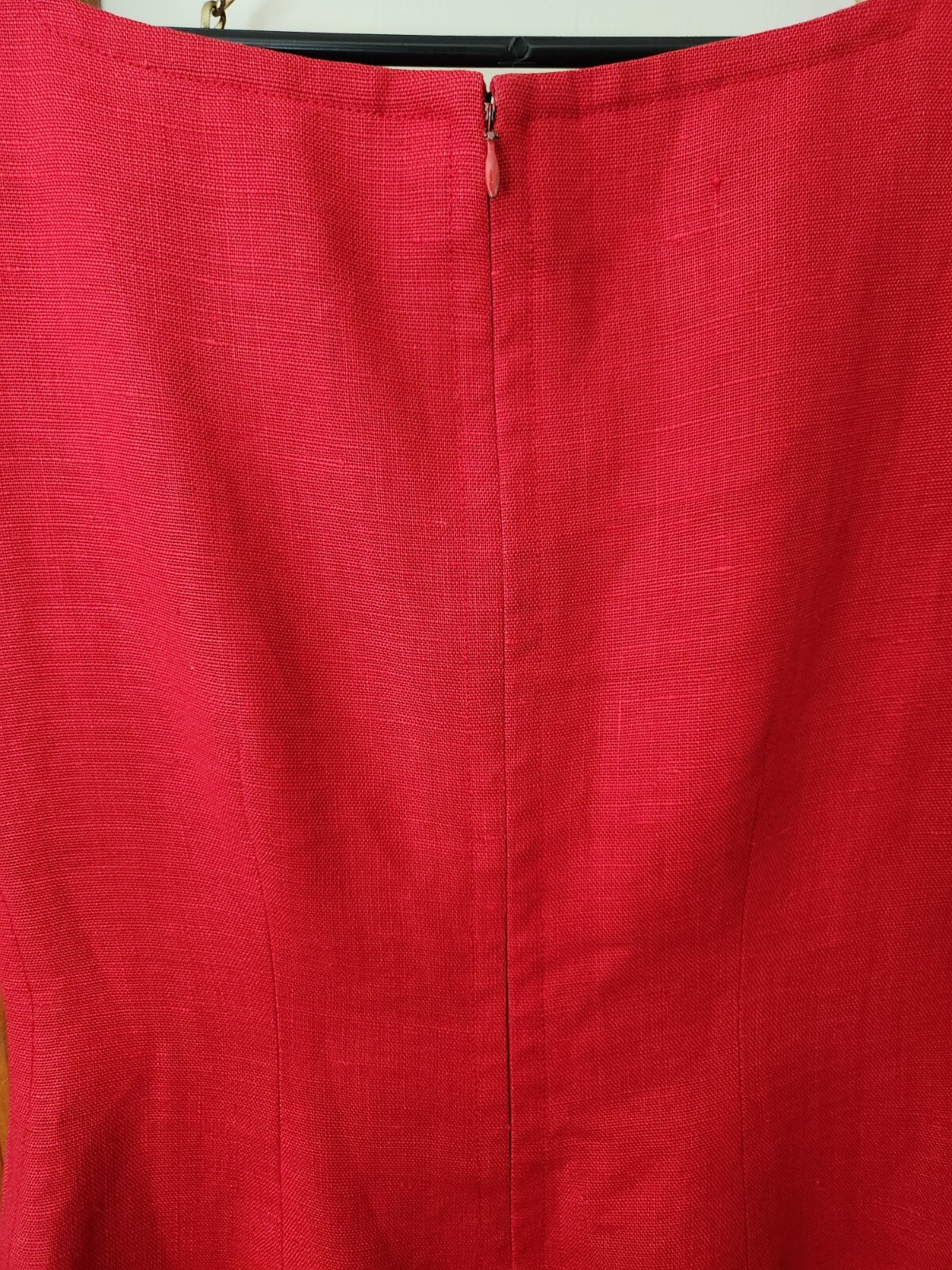 VTG Red Carolyne Roehm Bergdorf Goodman 50s/60s 1950s-1960s Size 10 Dress