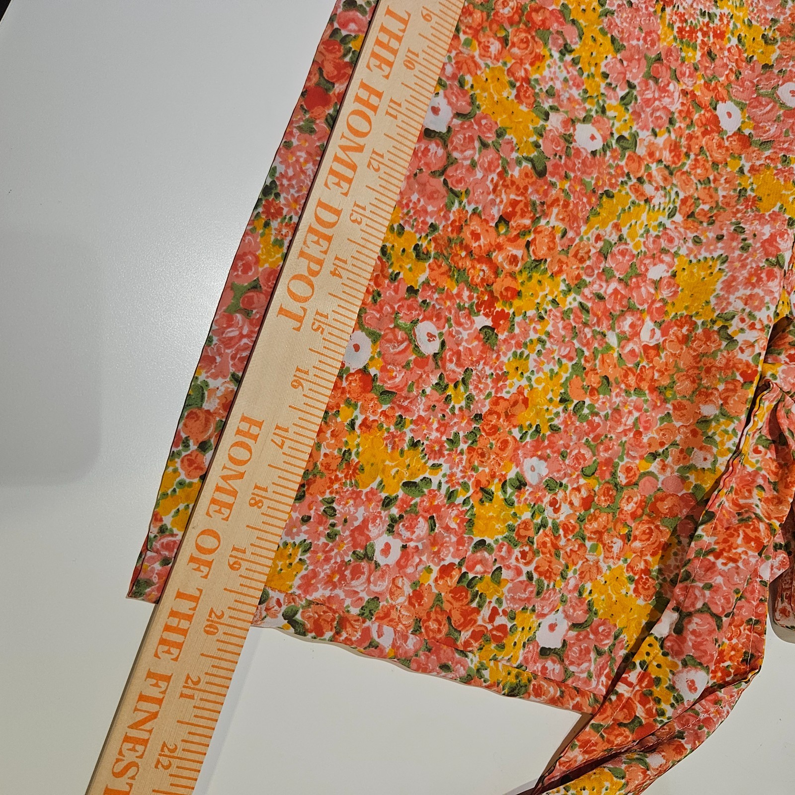 Vintage Guess by Georges Marciano 2 Floral Wrap Mini Dress 80s 90s Cottagecore
