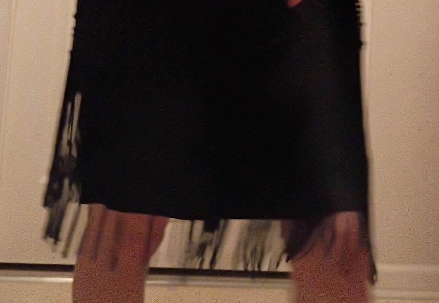 Vintage Night Magic Black Evening Dress