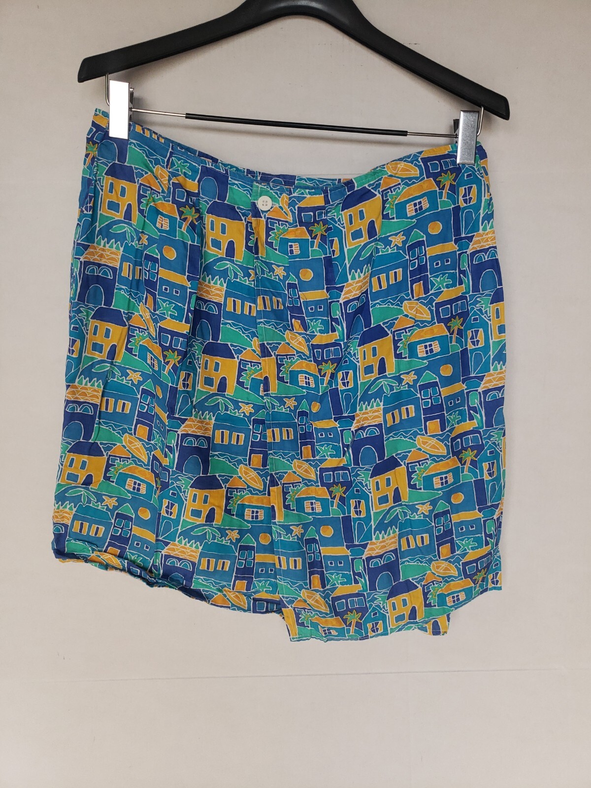 SEGRETS WOMEN’S VINTAGE SUN PRINT HOUSE WRAP SKIRT 12