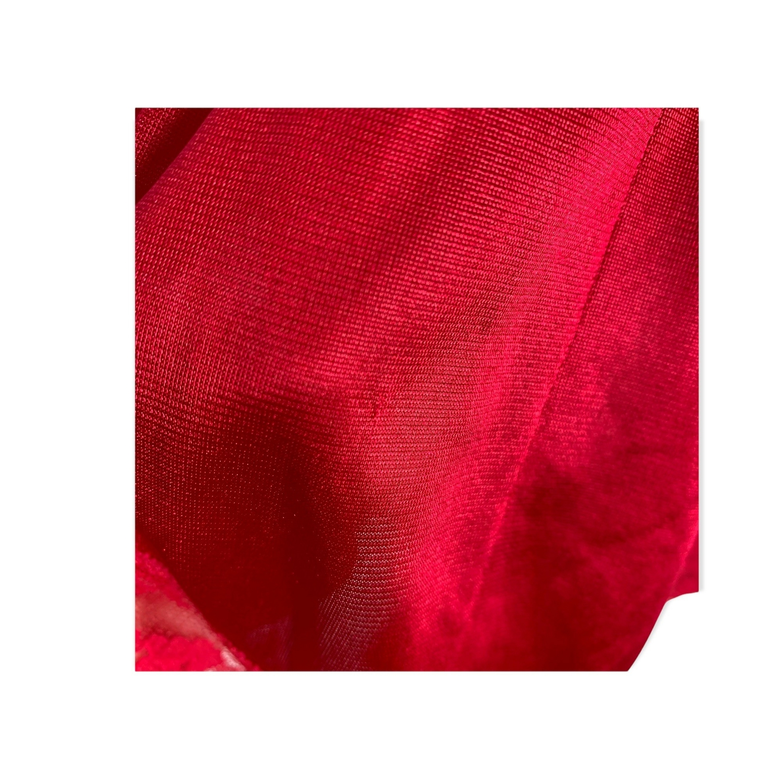 Vintage 70s Texsheen Lipstick Red Lace Negligee Romper Small