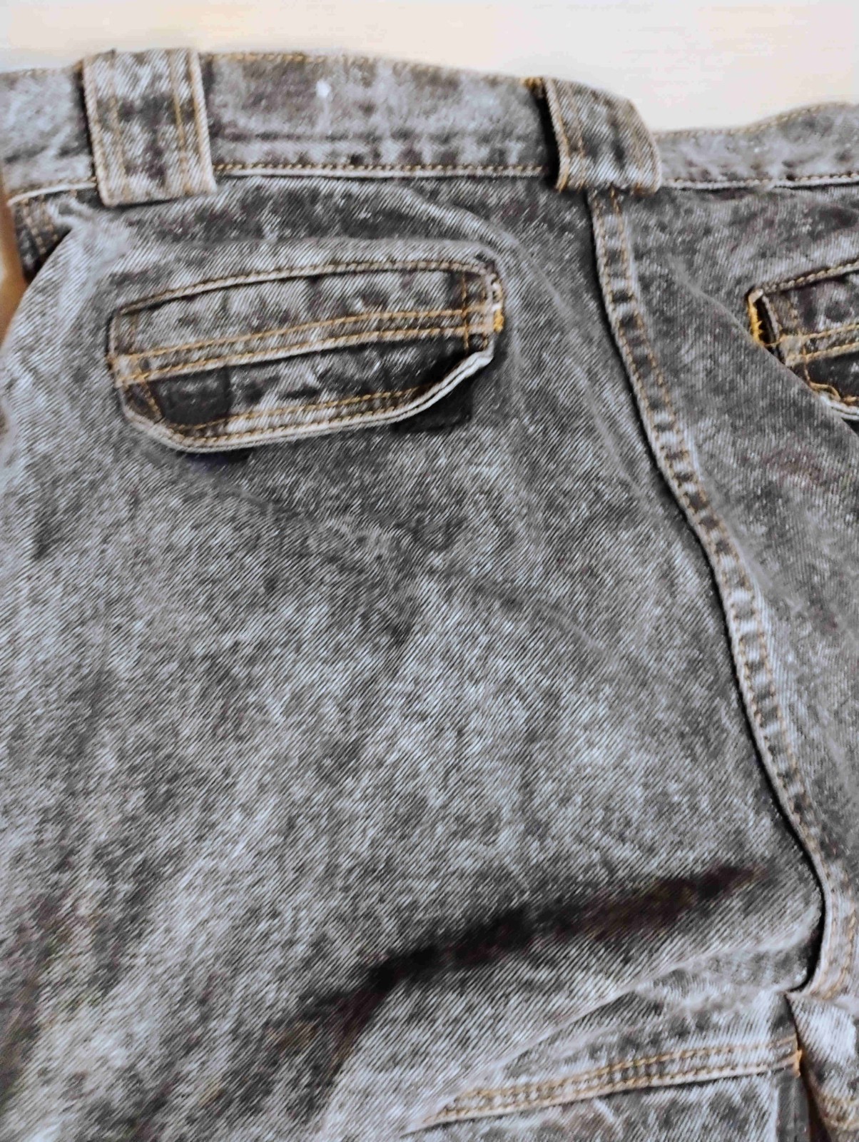 Vintage AJ’s Black Acid Wash Jeans Women’s 31 / 11 Long outer seam